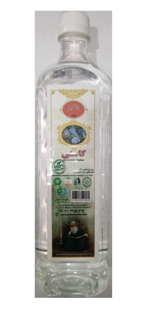 عرق کاسنی ممتاز _ 1لیتر بابا کریم - عرق کاسنی یک لیتری قوام