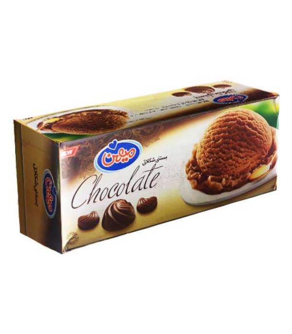 بستنی کاکائویی میهن ۱ لیتری - بستنی کاکائویی میهن ۱ لیتری