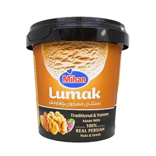 بستنی لوماک معجون چهار مغز 280 گرم میهن - بستنی لوماک معجون چهار مغز 280 گرم میهن