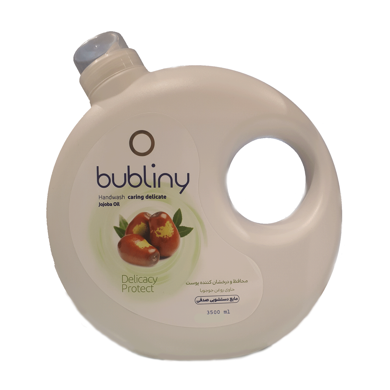 مایع دستشویی صدفی بابلینی bubliny حاوی روغن جوجوبا 3500ml - مایع دستشویی صدفی بابلینی bubliny حاوی روغن جوجوبا 3500ml