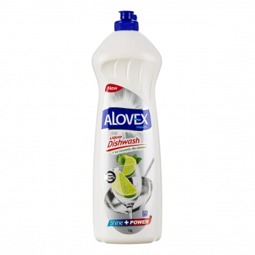 مایع ظرفشویی با رایحه لیمو 1000g آلوکس(ALOVEX) - مایع ظرفشویی با رایحه لیمو 1000g آلوکس(ALOVEX)