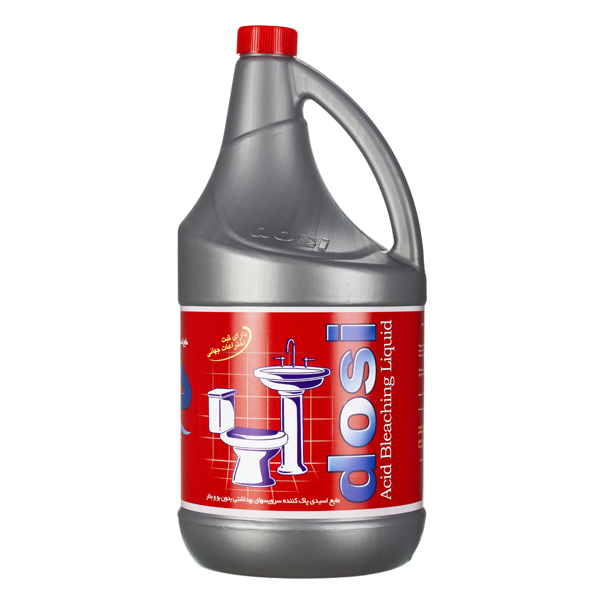 مایع اسیدی (جرم گیر) پ بدون بو و بخار دوسی 4000g - مایع اسیدی (جرم گیر) پ بدون بو و بخار دوسی 4000g