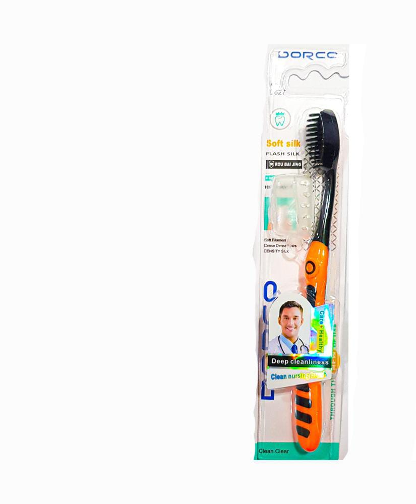 مسواک ذغالی با برس نرم دورکو DORCO - مسواک ذغالی با برس نرم دورکو DORCO