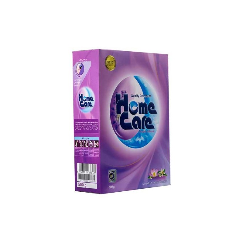 پودر ماشین لباسشویی 500 گرم هوم کر Home Care - پودر لباسشویی هوم کر ۵۰۰ گرمی ماشینی