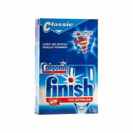پودر ماشین ظرفشویی فینیش 1 کیلویی Finish - پودر ماشین ظرفشویی فینیش 1 کیلویی Finish