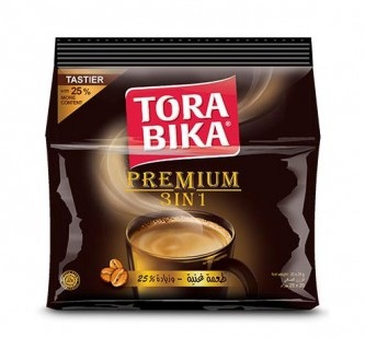 کافی میکس پریمیموم TORA BIKA 3in1 تک عددی - کافی میکس پریمیموم TORA BIKA 3in1 تک عددی