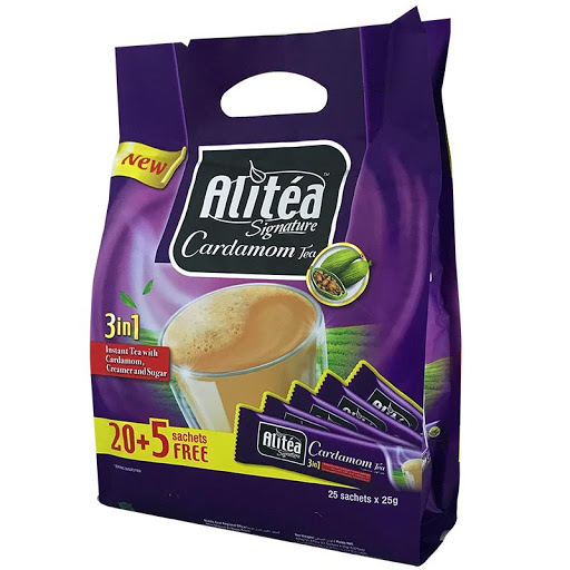 بسته 25 عددی شیر چای هل علی تی Alitea - بسته 25 عددی شیر چای هل علی تی Alitea
