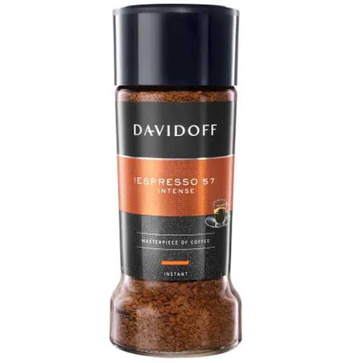 قهوه فوری دیویدوف 100g مدل اسپرسو ۵۷ DAVIDOFF - قهوه فوری دیویدوف 100g مدل اسپرسو ۵۷ DAVIDOFF