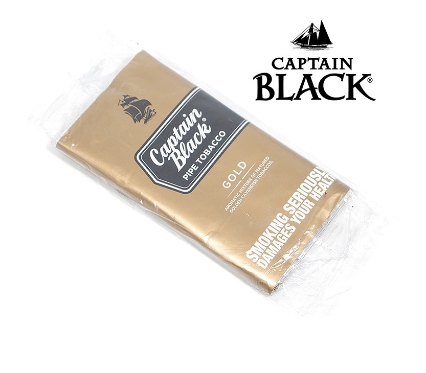 کاپیتان بلک توتون پیپ گلد Captain Black Gold