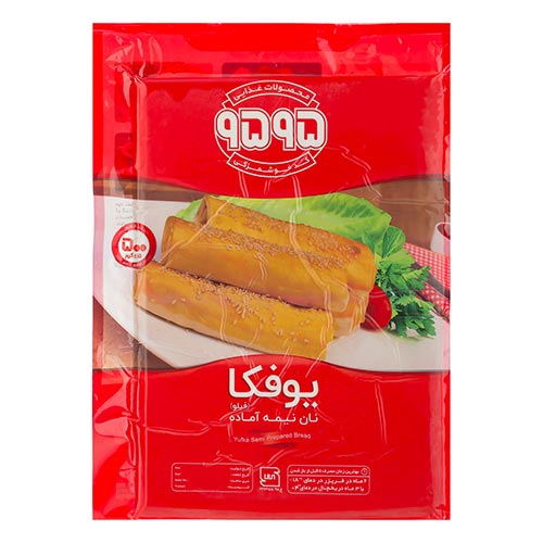 خمیر مستطیل 500g یوفکا 9595 - خمیر مستطیل 500 گرمی یوفکا (فیلو) 9595