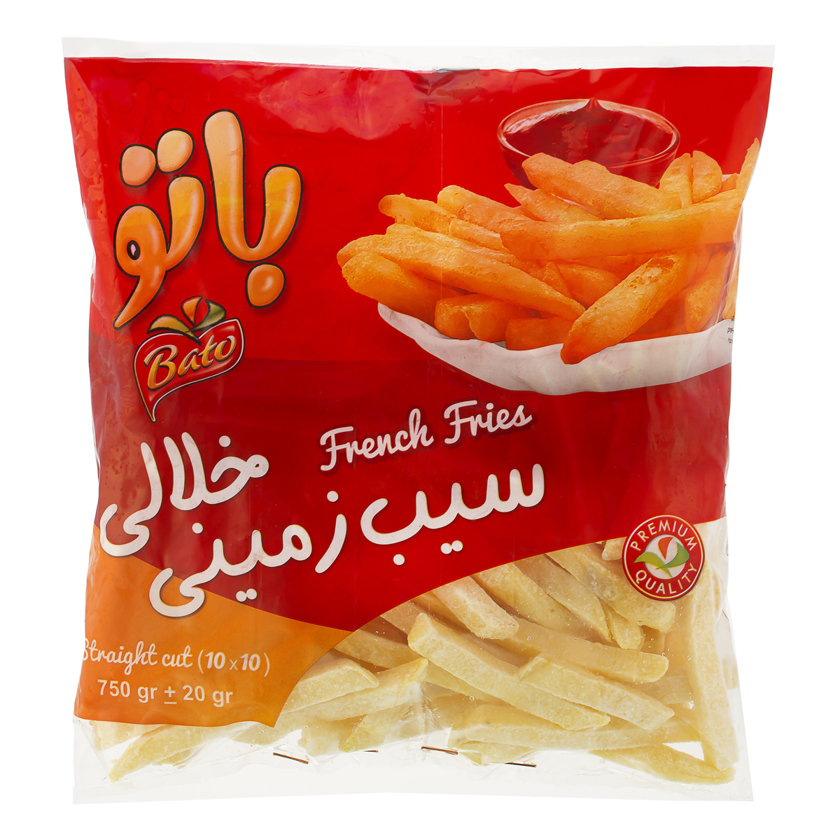 سیب زمینی خلالی 750g باتو - سیب زمینی خلالی750g باتو