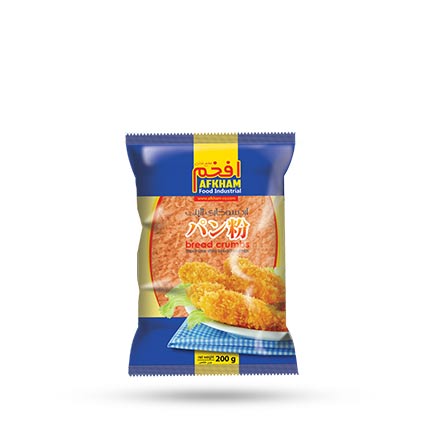آرد سوخاریَ رنگی (نارنجی) 200 گرم افخم - آرد سوخاریَ رنگی (نارنجی) 200 گرم افخم