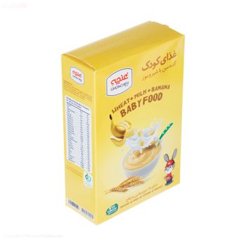 غذای کودک 250 گرم برنجین با شیر غنچه - غذای کودک 250 گرم برنجین با شیر غنچه