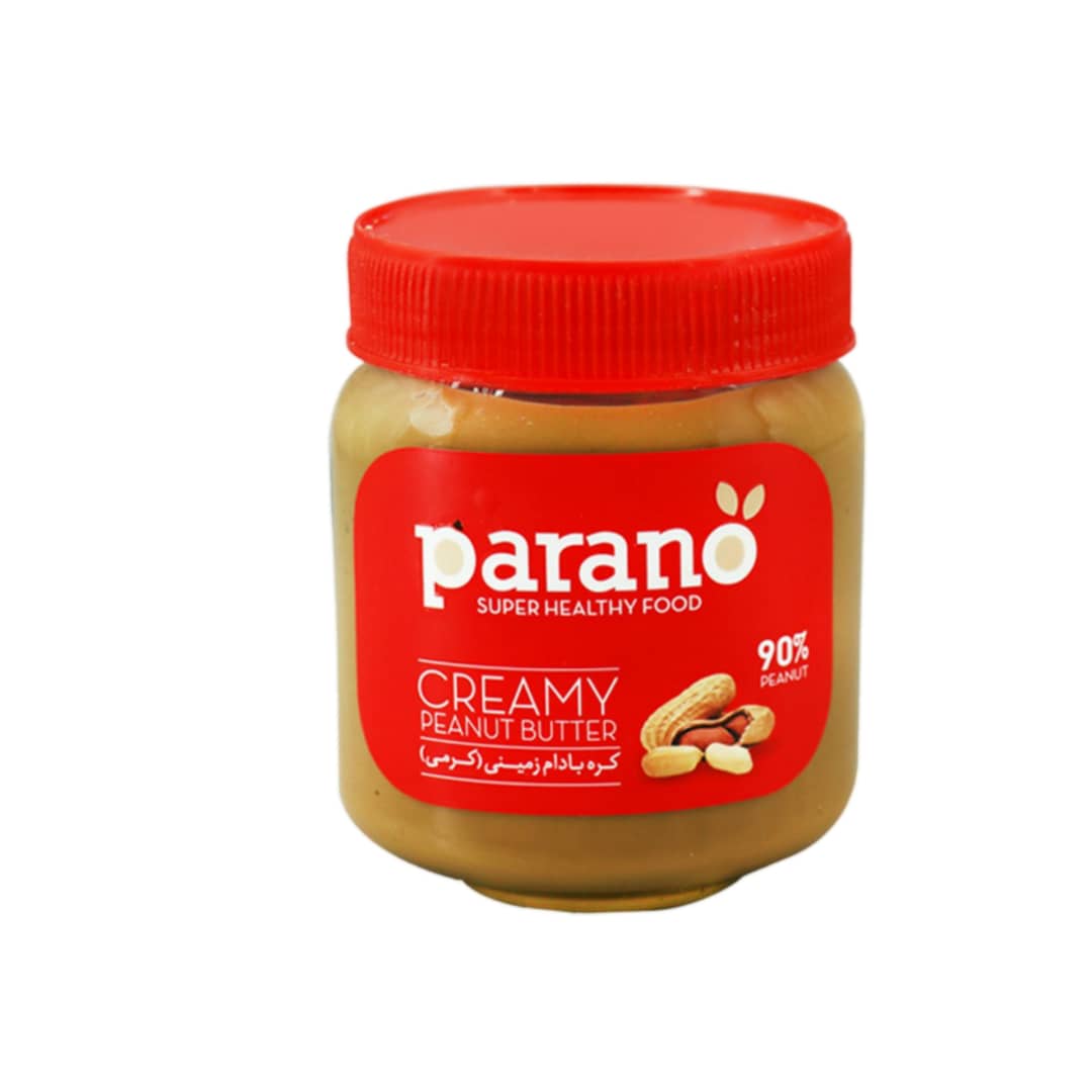 کره بادام زمینی کرمی 400g پارانو - کره بادام زمینی کرمی 400g پارانو