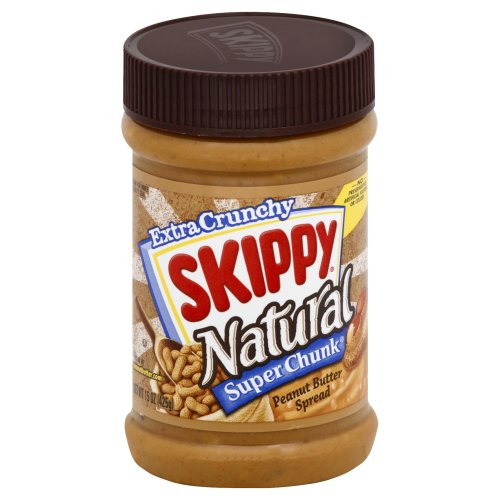 کره بادام زمینی گیاهی کرانچی اسکیپی SKIPPY - کره بادام زمینی گیاهی کرانچی اسکیپی SKIPPY