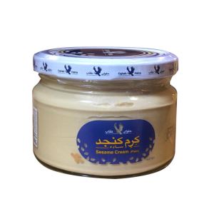 کرم کنجد ساده 250 گرم عقاب - کرم کنجد ساده عقاب