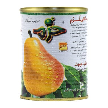کمپوت گلابی 350 گرم خرم - کمپوت گلابی 350 گرم خرم