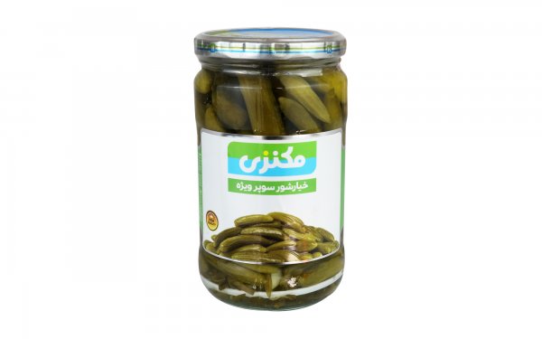 خیارشور سوپر ویژه 680 گرم مکنزی - خیارشور سوپر ویژه 680 گرم مکنزی