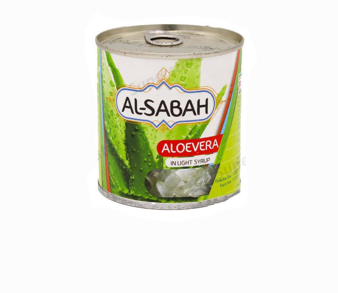 کمپوت آلوئه ورا 425 گرمی الصباح ALSABAH - کمپوت آلوئه ورا 450 گرمی الصباح ALSABAH