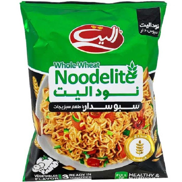 نودل سبوس دار باطعم سبزیجات الیت - نودل سبوس دار باطعم سبزیجات