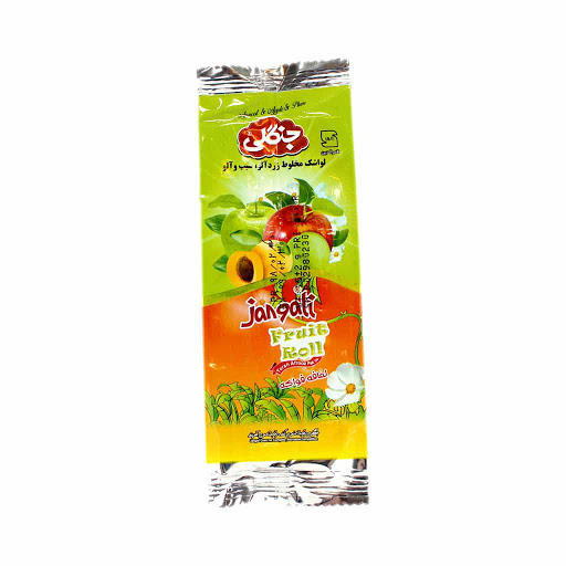 لواشک مخلوط میوه ای 12g جنگلی - لواشک مخلوط میوه ای 12 گرم جنگلی