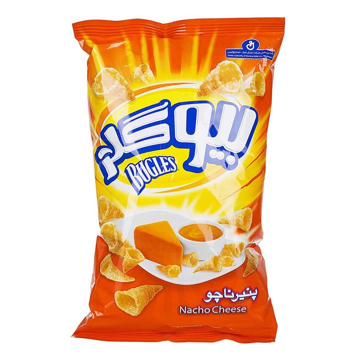 چیپس پنیر ناچو 53g بیوگلز - چیپس پنیر ناچو 53 گرم بیوگلز