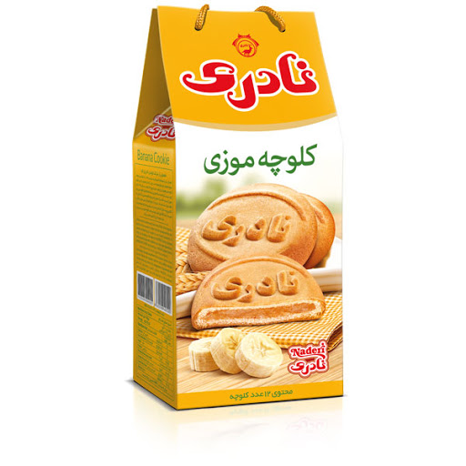 کلوچه موزی 12 عددی نادری - کلوچه موزی 12 عددی نادری