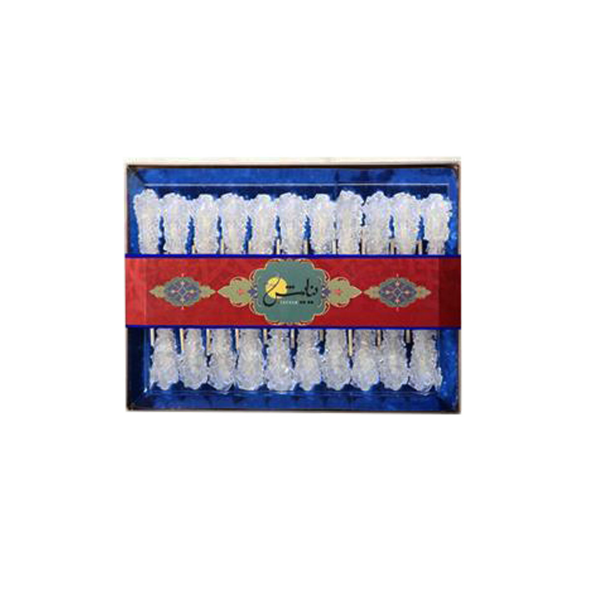 نبات چوبی سفید زرین شهد نیایش 500g - نبات چوبی سفید زرین شهد نیایش 500g