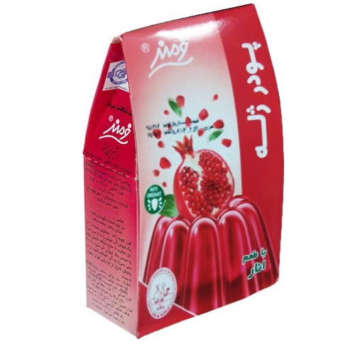 پودر ژله انار فرمند مقدار 100 گرم - پودر ژله انار فرمند مقدار 100 گرم