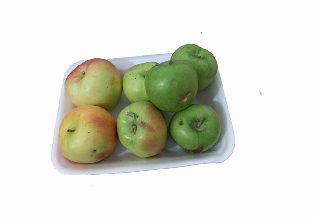 سیب ترکیبی لبنانی و سیب سبز درجه دو 870 گرم ایران زمین - سیب ترکیبی لبنانی و سیب سبز درجه دو 870 گرم ایران زمین