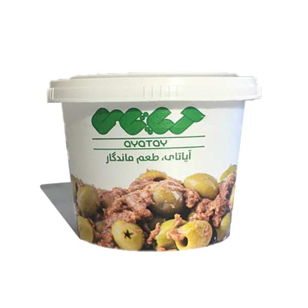 زیتون پرورده 300 گرمی آیاتای - زیتون پرورده 300 گرمی آیاتای